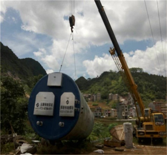 一體化預(yù)制泵站筒體