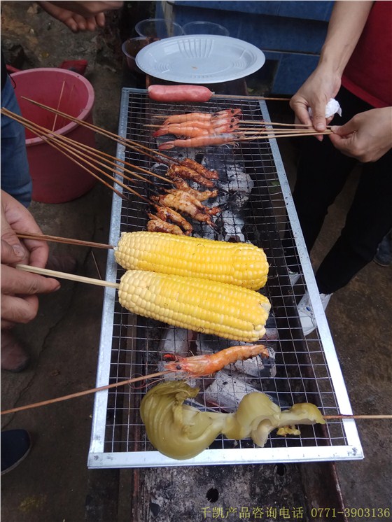 南寧不銹鋼水箱廠家千凱之燒烤活動，咨詢0771-3903136