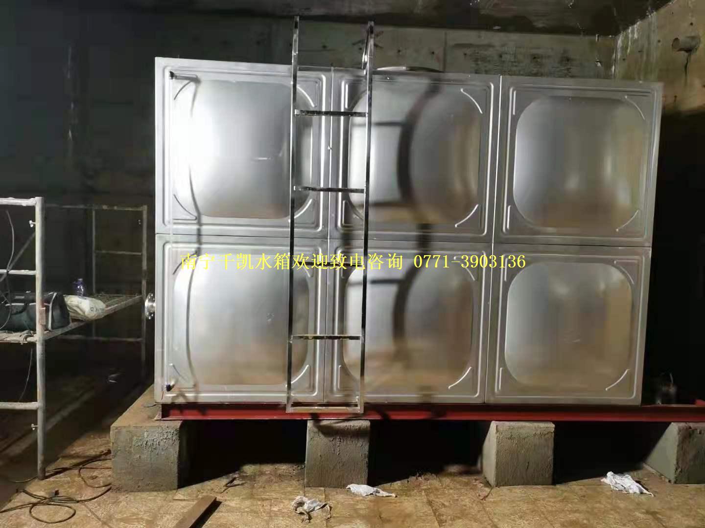 良慶檀府印象不銹鋼水箱安裝完成！